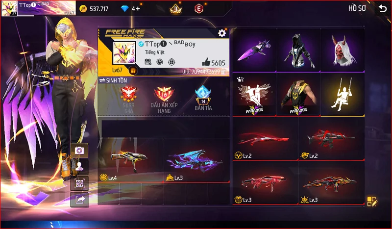 VIP 3 · Chuyên Nam · Bộ Thần Ma