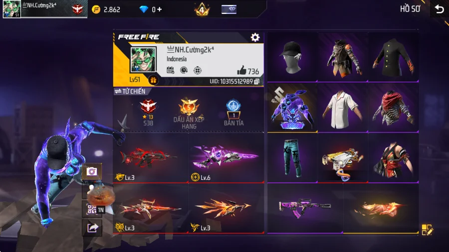 VIP 4 · Chuyên Nam · Bộ Trai Ngổ Ngáo