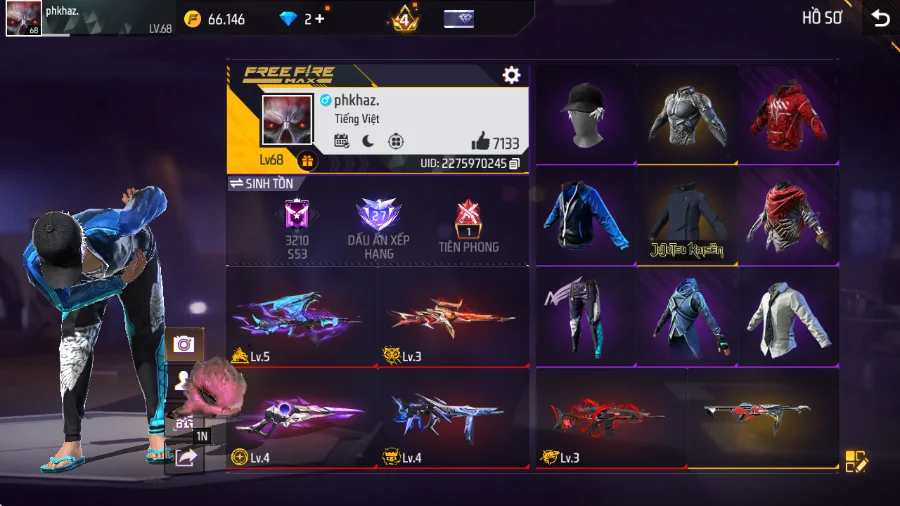 VIP 5 · Chuyên Nam · Bộ Trai Ngổ Ngáo