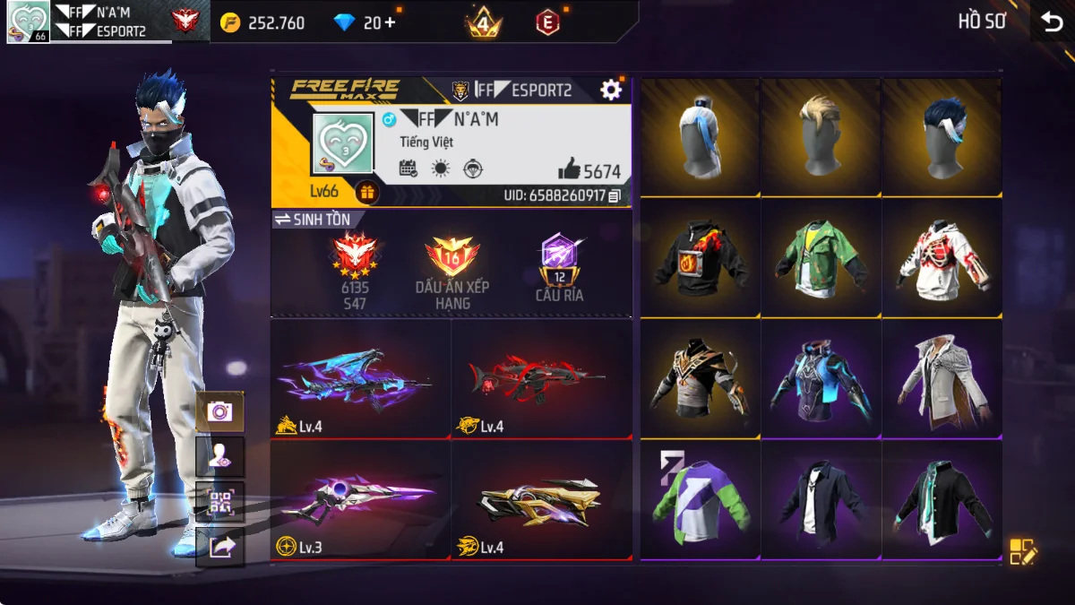VIP 4 · Chuyên Nam. Nữ