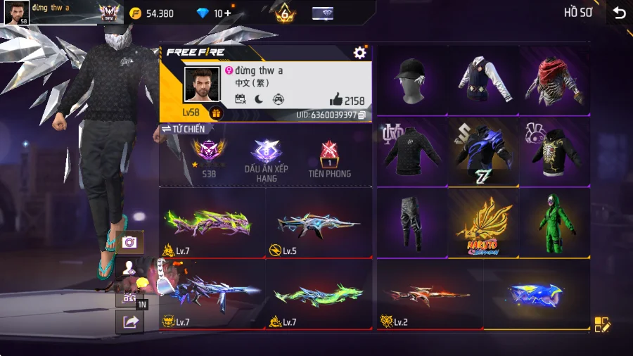 VIP 6 · Chuyên Nam · Bộ Trai Ngổ Ngáo