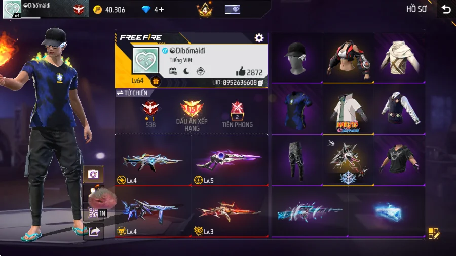 VIP 5 · Chuyên Nam · Bộ Trai Ngổ Ngáo