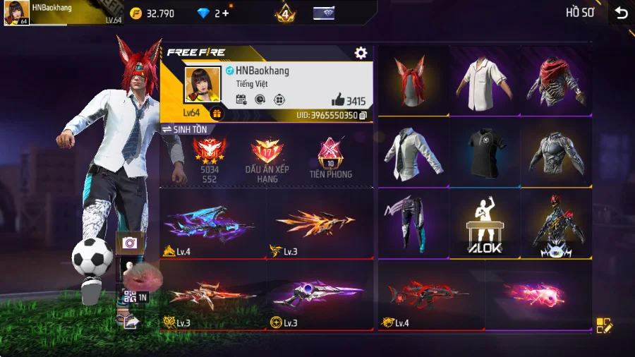 VIP 4 · Chuyên Nam · Thần Cáo Lửa