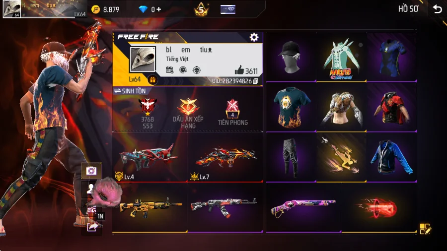 VIP 5 · Chuyên Nam · Bộ Trai Ngổ Ngáo