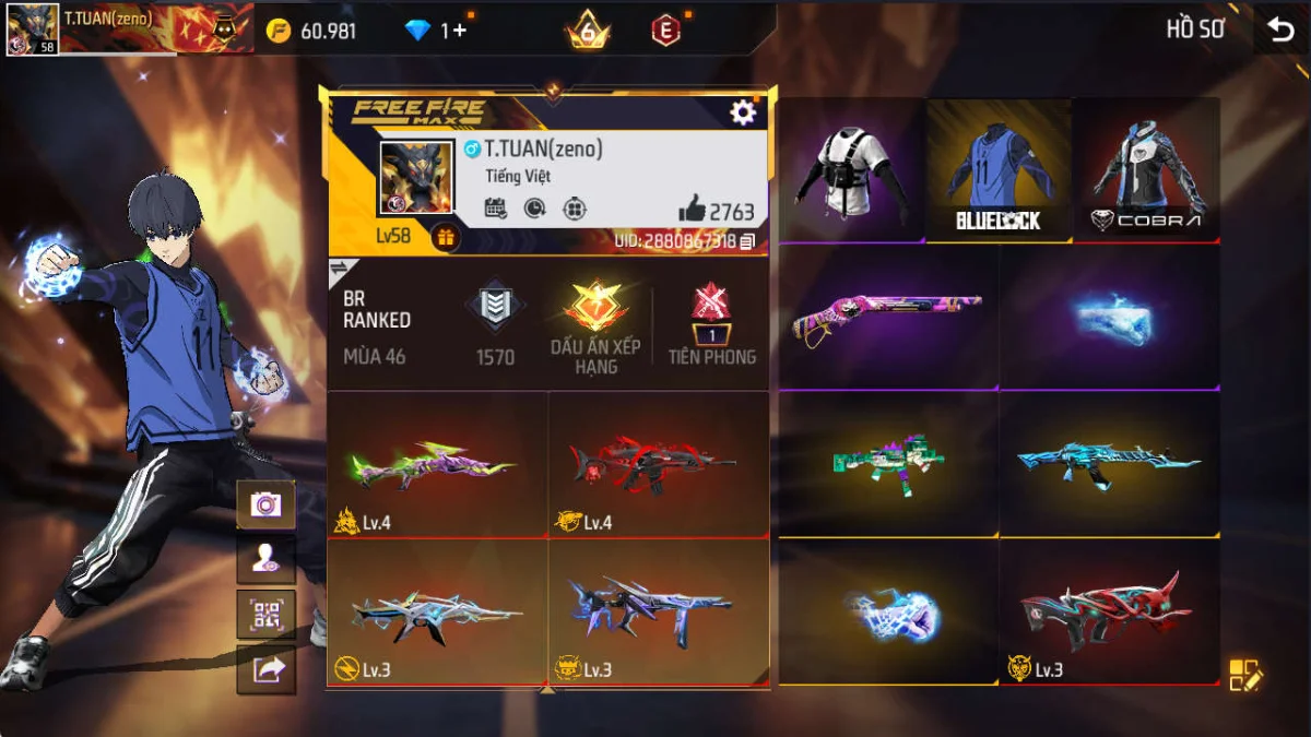 VIP 6 · Chuyên Nam. Nữ