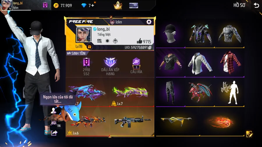 VIP 6 · Chuyên Nam · Bộ Trai Ngổ Ngáo